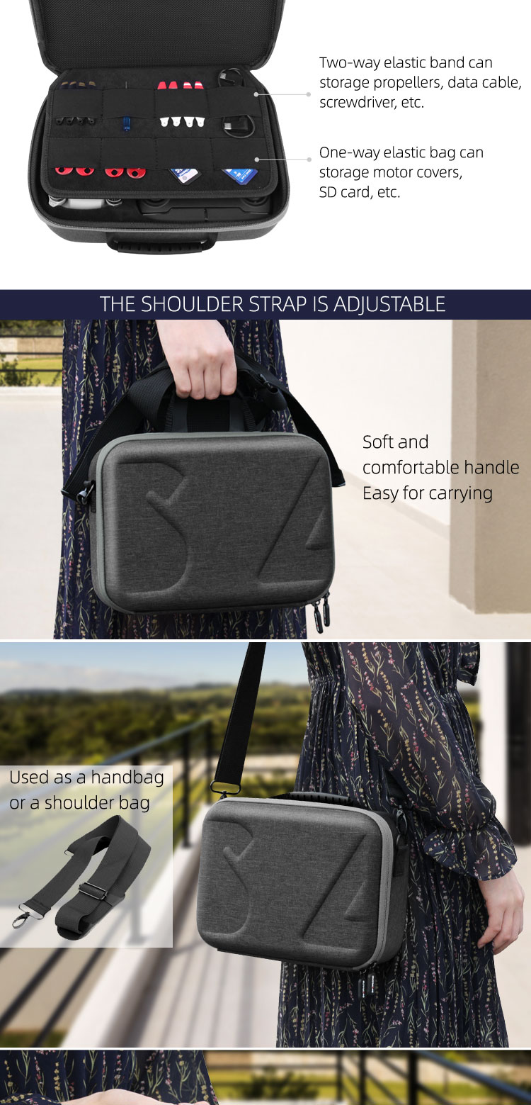 Sunnylife Multi-functional Shoulder Bag Carrying Case Storage Bag for